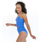 Spaghetti Strap Outline Tankini Top