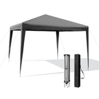 10 x 10 Feet Outdoor Pop-up Patio Canopy for Beach and Camp