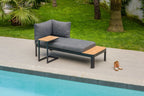 Portals Dark Modular Sofa 3pc Set