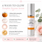 Organic Pumpkin Enzyme Serum – Exfoliating Glow Treatment