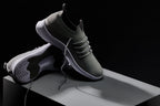 CALTO - Q134 - 2.4 Inches Taller (Light Gray/White Sole) - Ultra Lightweight Sneakers