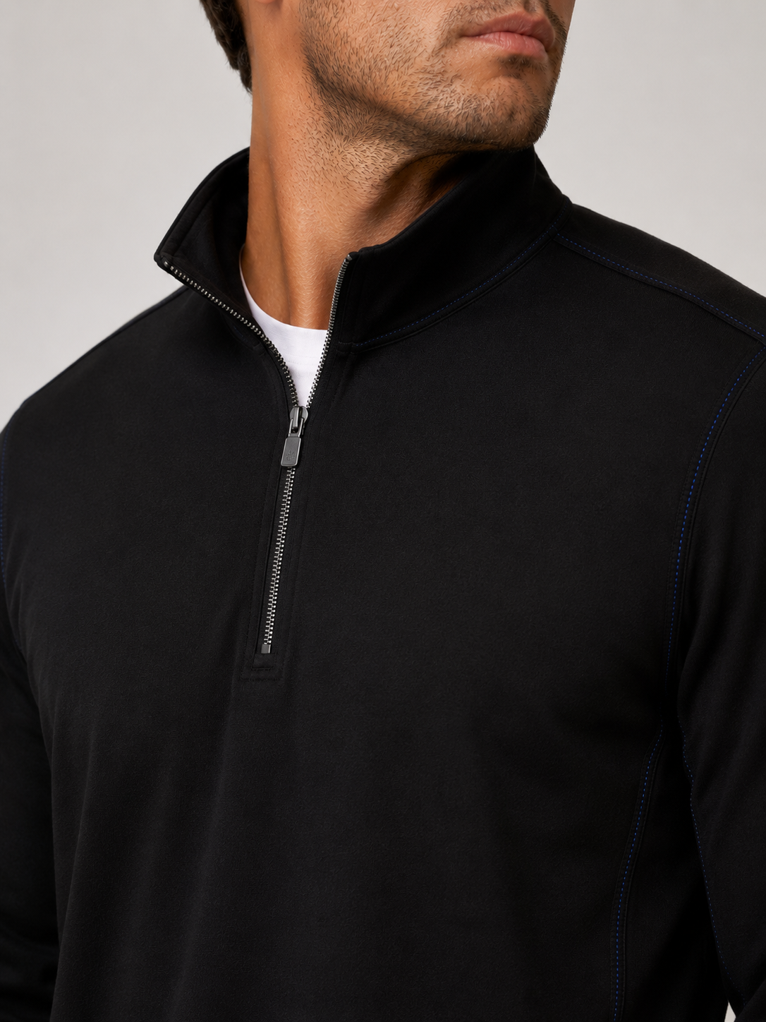 Buki Travel Half Zip - Black