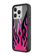 Flames | Black & Red iPhone Case