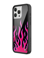 Flames | Black & Red iPhone Case
