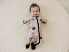 Bamboo Zip Romper | Latte Rad Vibes