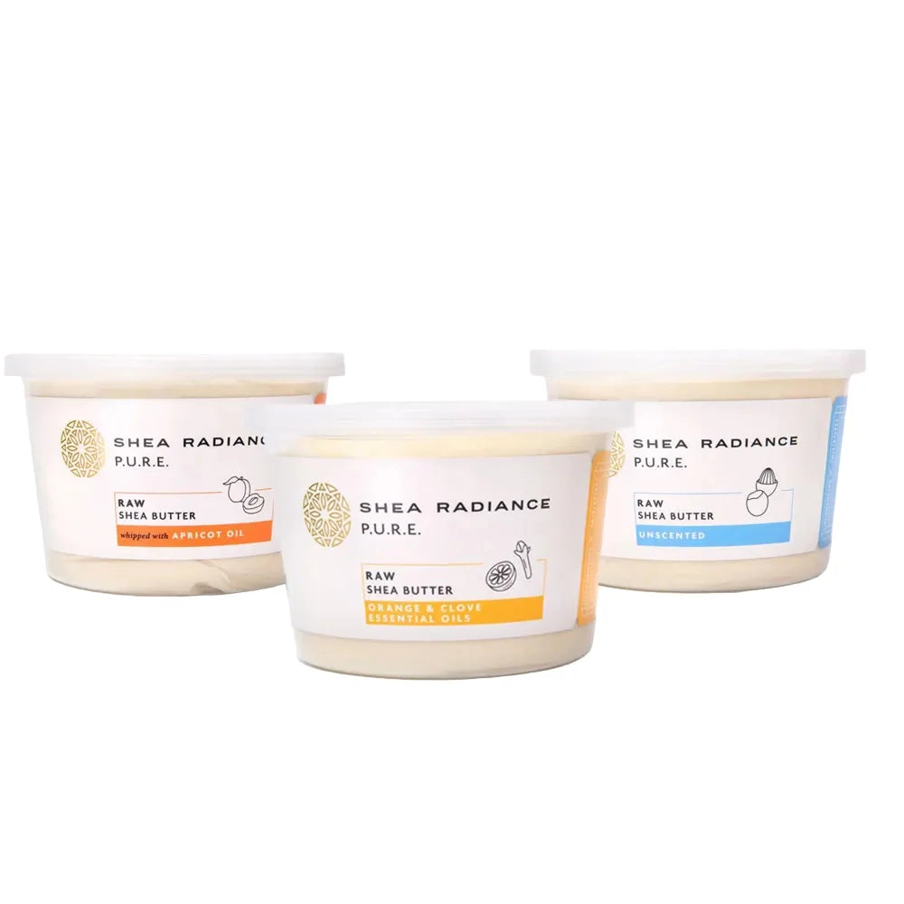 Raw Unrefined Shea Butter for Dry Skin & Hair