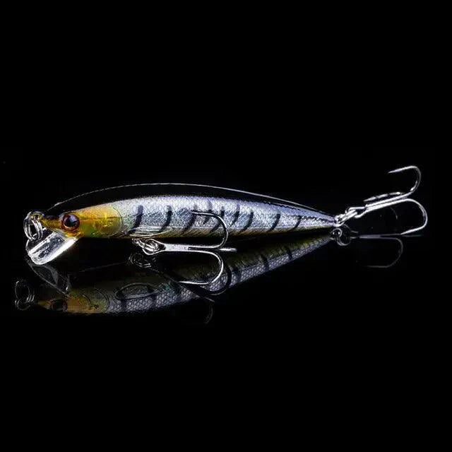 7CM Triple-Sharp Minnow Fishing Lure