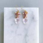 Rose Pink Bala Earrings