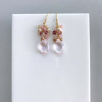 Rose Pink Bala Earrings