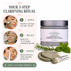 Organic Rosemary Mint Algae Face Mask for Acne & Rosacea