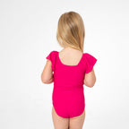 Ruffle Sleeve One Piece (Girls)