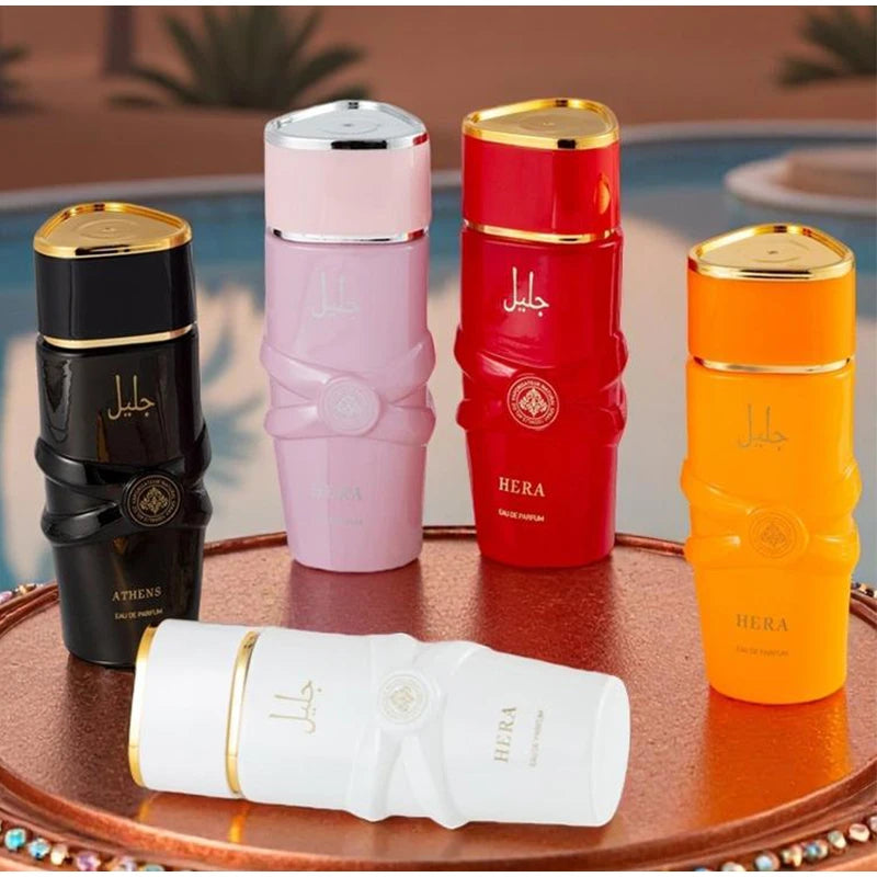 Luxury Arab Perfume,Unisex Eau De Parfum Spray,Flowers Fruits Notes Women Fragrance,Spicy Oriental Gourmand Scent,Musk Body Mist