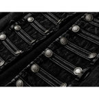 Streetwear Casual Loose Button Split Short Denim Jacket Women Fashion Spring Autumn 2026 Stand Collar Long Sleeve Jean Jacket