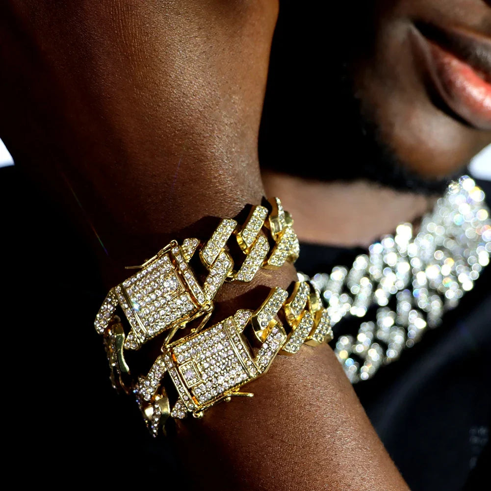 14MM Cuban Link Chain Bracelet