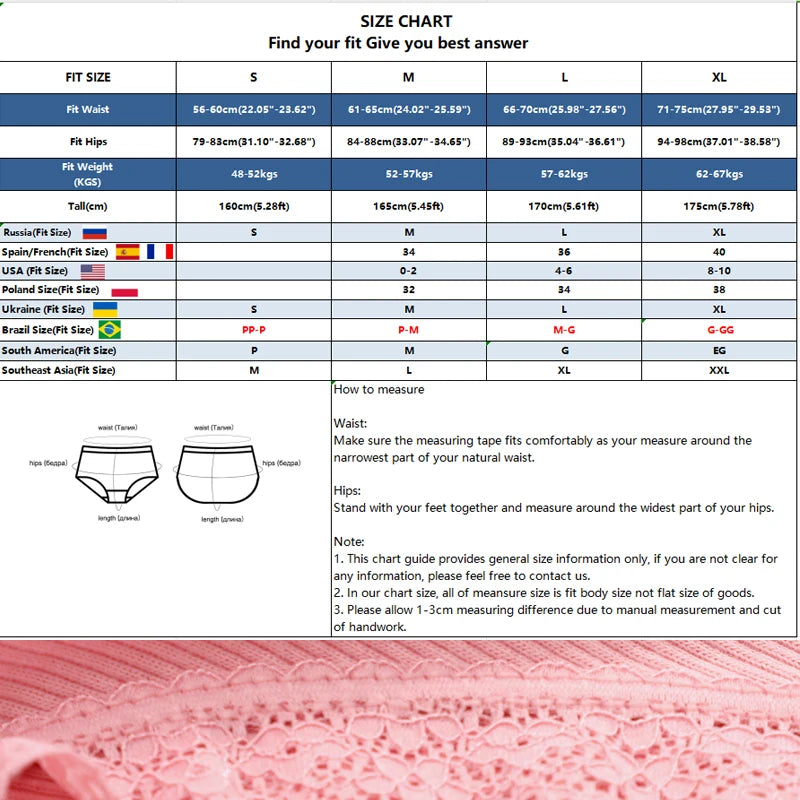3PCS/Set Women’s Cotton Lace Bikini Panties – Low-Rise Breathable Soft Stretch Underwear (95% Cotton Comfort Fit) Sexy Low Rise Lace Brazilian Panties Hollow Out Soft Breathable Lingerie Female Bow Underwear S-XL