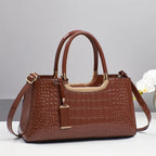 Fashion and Western Style Women's Shoulder Bag Matching Color Portable Women's Bag Bags for Women New Luxury Handbags