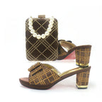 New Arrival Shoes and Bag Set HYU1-59