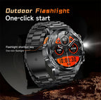 2026 Outdoor New 1000mAh Battery T-Rex 3 Military Grade Smart Watch Men IP69K Waterproof GPS HD Bluetooth Call 100+Sports Watch