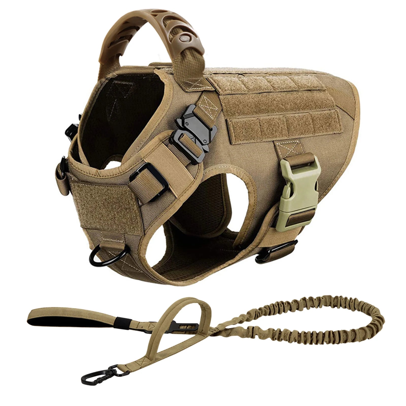 Large Dog Harness Training Walking Vest Dog Harness And Collar For Medium Large Dogs