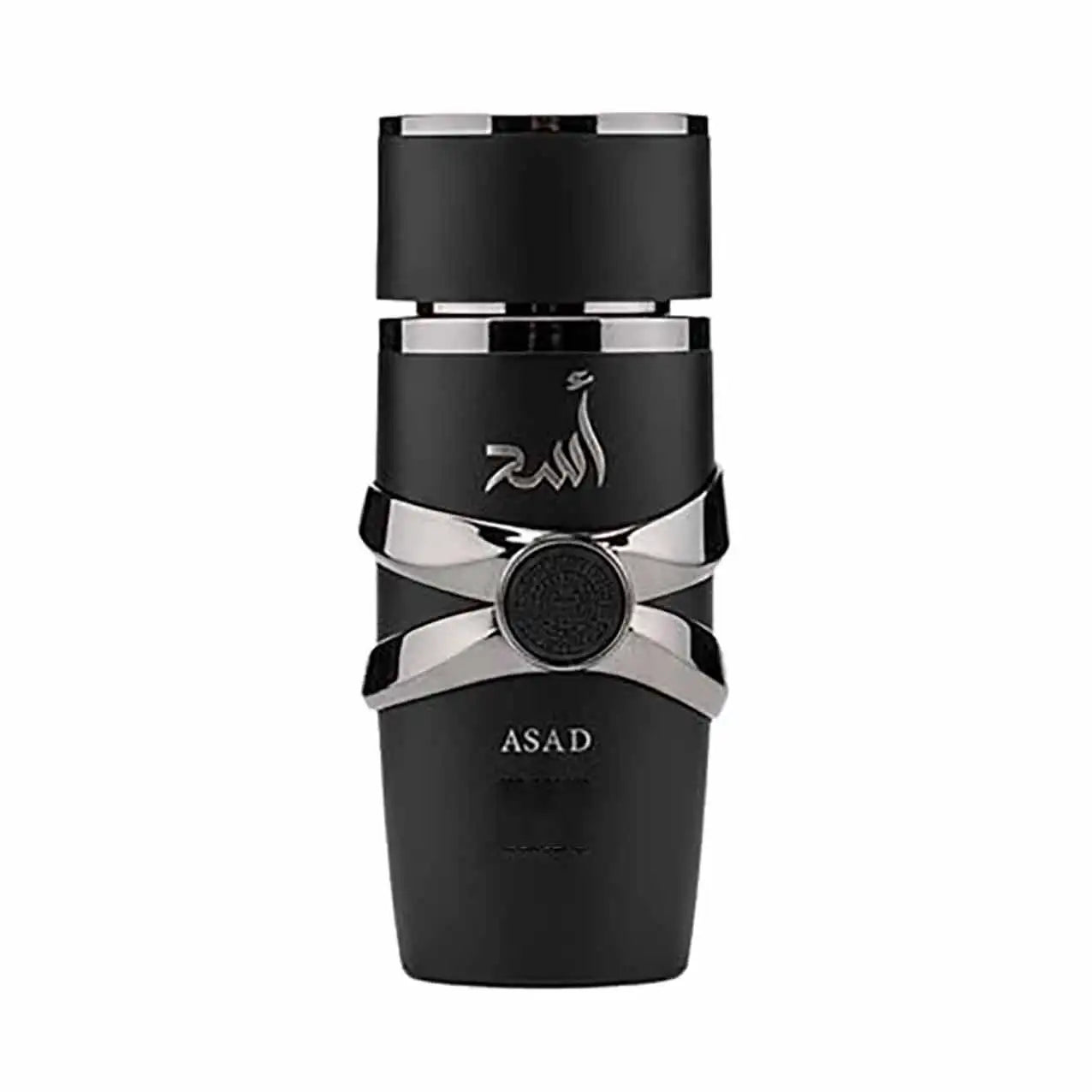Lattafa Asad Elixir EDP 100ml spray combines the aroma of pink pepper, saffron, grapefruit, patchouli, frankincense and dry ambe