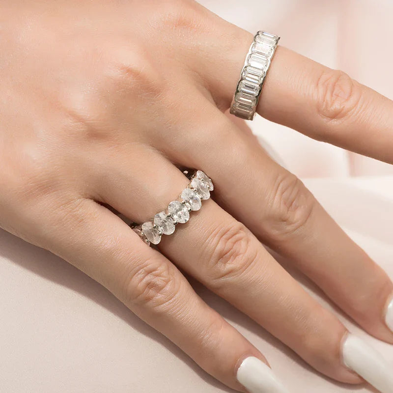 925 Sterling Silver Eternity Band