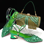 High Quality Ladies Shoes And Bags Set HAQ1-5