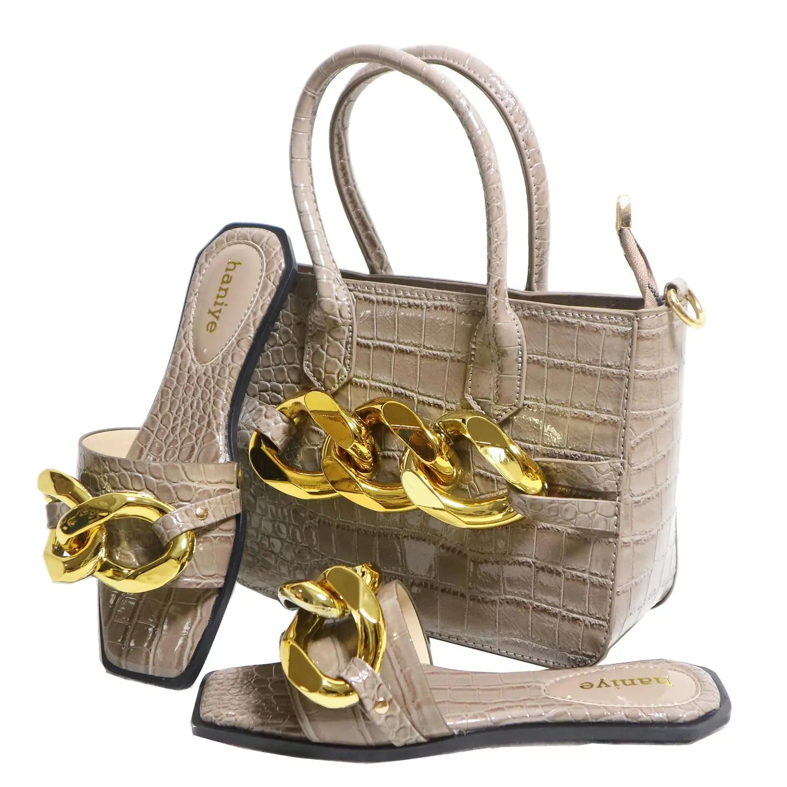 African Sandals and Bags To Match HKN1-12