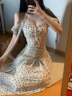 Y2k Sweet Polka Dot Dress