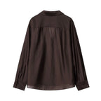 2026 New Women's Spring Shirts Fashion Loose Elegant Office Shirts Chic Street Comfort Youth Travel Holiday Shirt Tops