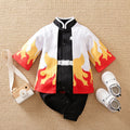 Newborn Baby Anime Cape Style Children Long Sleeve Cotton Bodysuit, Cute Kids Boys Girls Romper