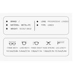 New Fashion Oval Cat Eye Sunglasses