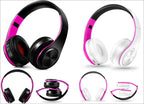 2026 Wireless Bluetooth Stereo Headset Upgrading Sports Overhead Earphone with Mic for Smart Phone TV PC Tablet - Music