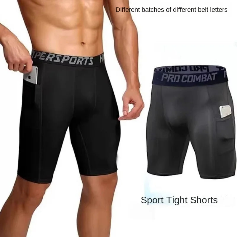Men Compression Training Shorts for Enhanced Performance and Support