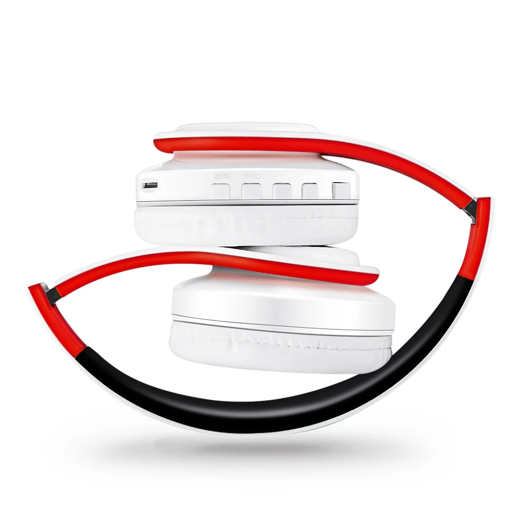 2026 Wireless Bluetooth Stereo Headset Upgrading Sports Overhead Earphone with Mic for Smart Phone TV PC Tablet - Music