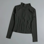Women Long Sleeve Yoga Jacket for Peak Performance