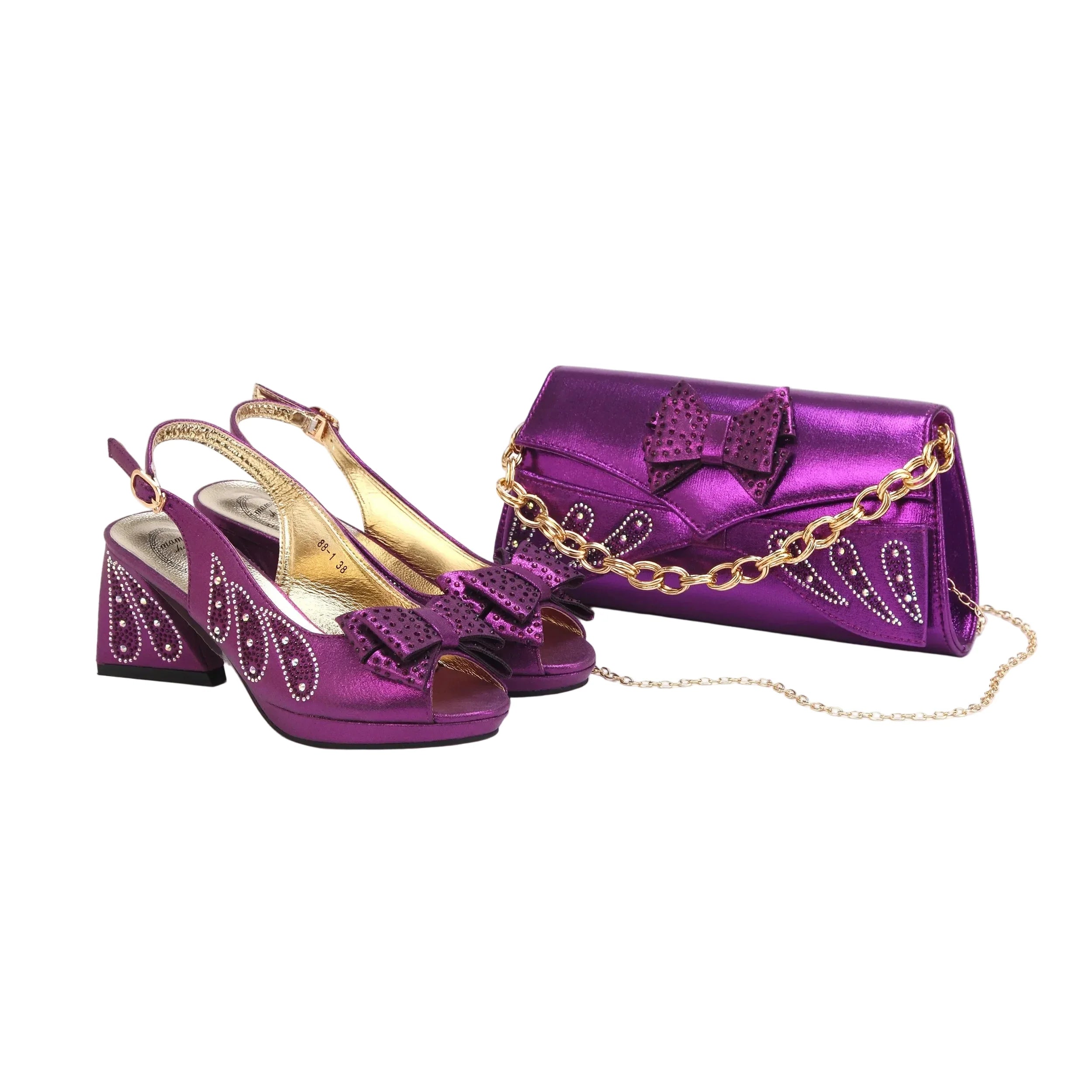 Women's Shoes and Bag Set EDN102