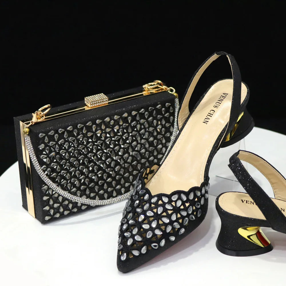 Italian Shoe and Bag Set New HFG1-10