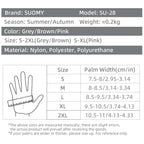 Three-color Anti-collision Breathable Non-slip Windproof Touch Screen Outdoor Gloves