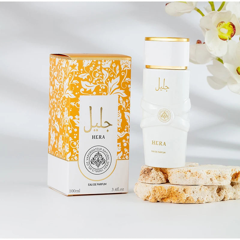 Luxury Arab Perfume,Unisex Eau De Parfum Spray,Flowers Fruits Notes Women Fragrance,Spicy Oriental Gourmand Scent,Musk Body Mist