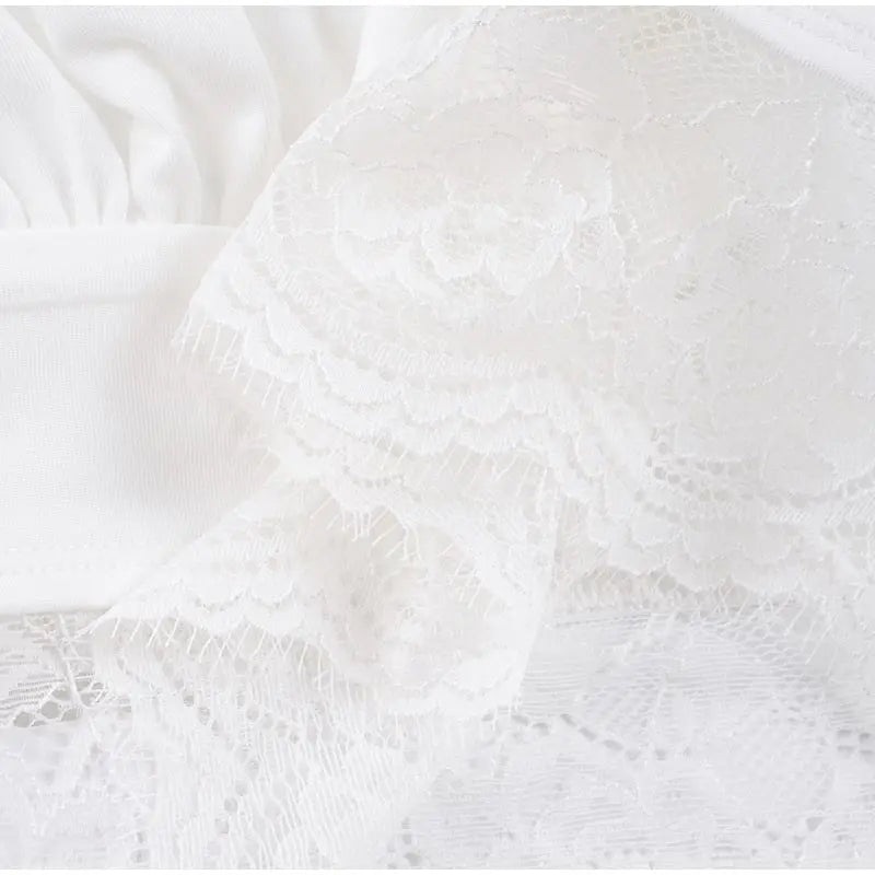 Lace Patchwork Halter Sleeveless Top Bow SLeeveless Tie Slim Fitted 2026 Summer Elegant Women Blouse Versatile Chic Lady Top