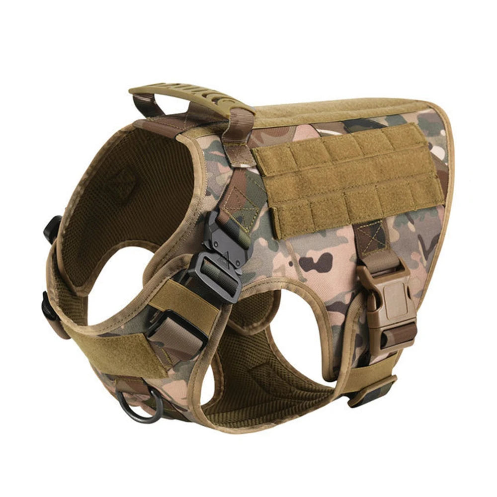 Large Dog Harness Training Walking Vest Dog Harness And Collar For Medium Large Dogs