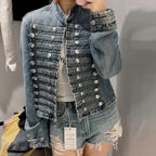 New Denim Jackets Women's Spring 2026 New Fashion Retro Slim Warm Elegant Women Jackets Chic Street Leisure Holiday Young Coats