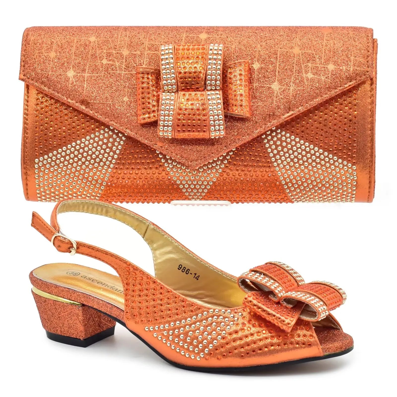 Latest African Shoes And Bag Sets HOA1-5