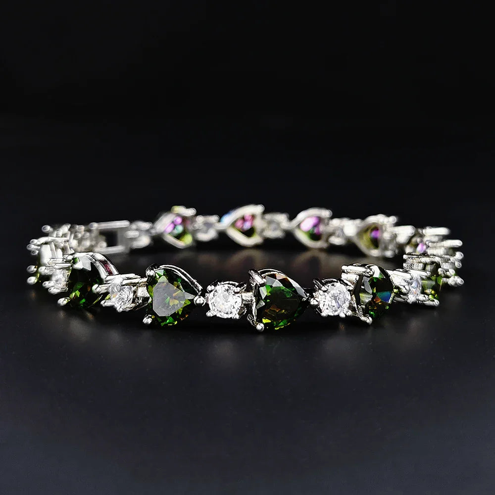 Heart Bracelet Bangle Bracelet