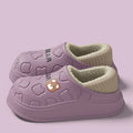 Waterproof Plush Warm Slippers for Indoor and Outdoor Comfort