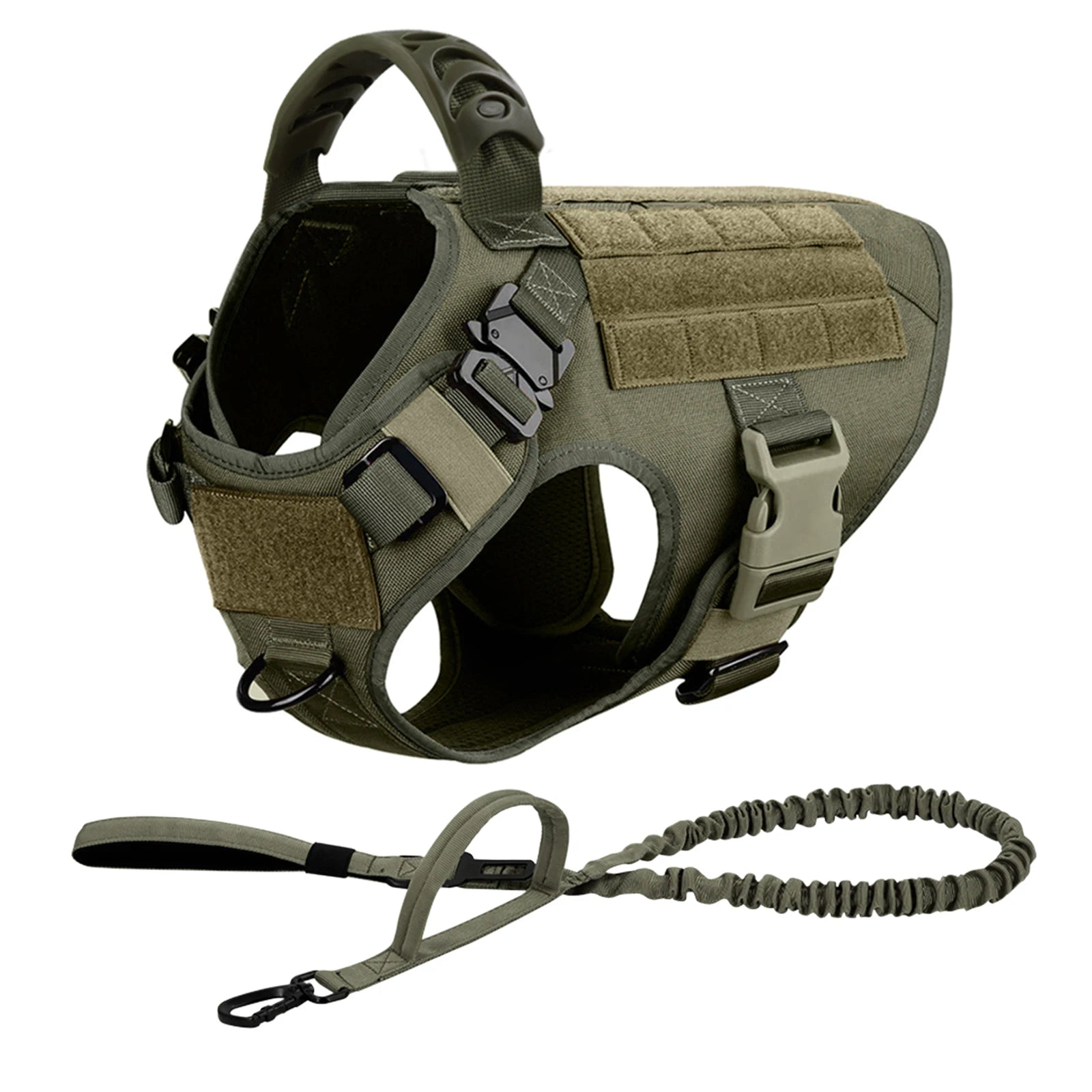 Large Dog Harness Training Walking Vest Dog Harness And Collar For Medium Large Dogs