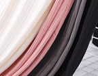Casual Street Sweet Autumn New Basics Ice Silk Pants Lantern Pants Solid Color Elastic Women's Sports Pants and Ankle Pants