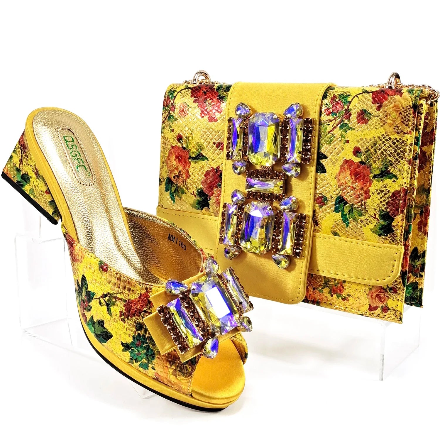 Shoes And Bag Matching Set For Party HAA1-9
