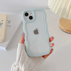 Soft Wavy Lines iPhone Case