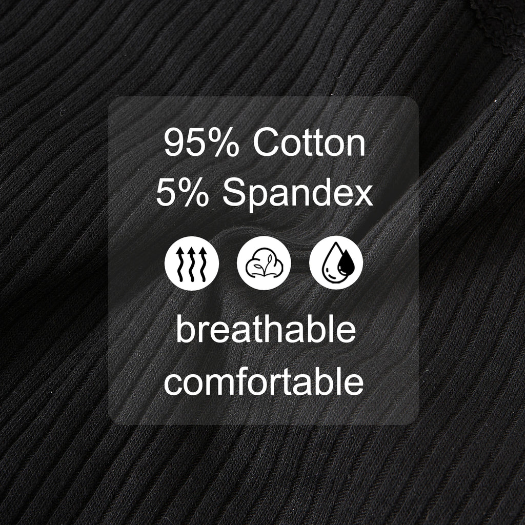 7PCS New Fashion Cotton Women's Underwear Solid Color Comfortable Breathable Panties Low-Rise Lace Trim Sexy Briefs Daily Sports